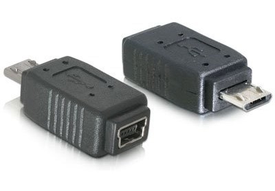 ADAPTATEUR MINI USB Mal /Micro USB Femelle 